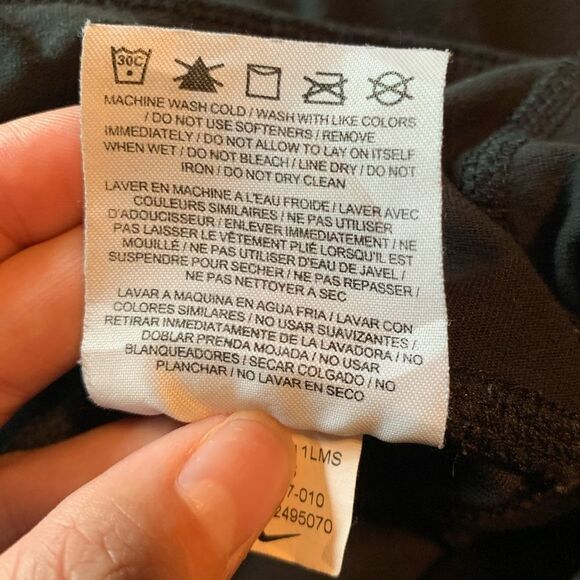 Nike black boot cut‎ work out pants. - Picture 8 of 12